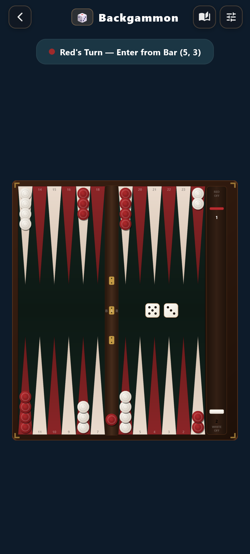 Backgammon Screenshot