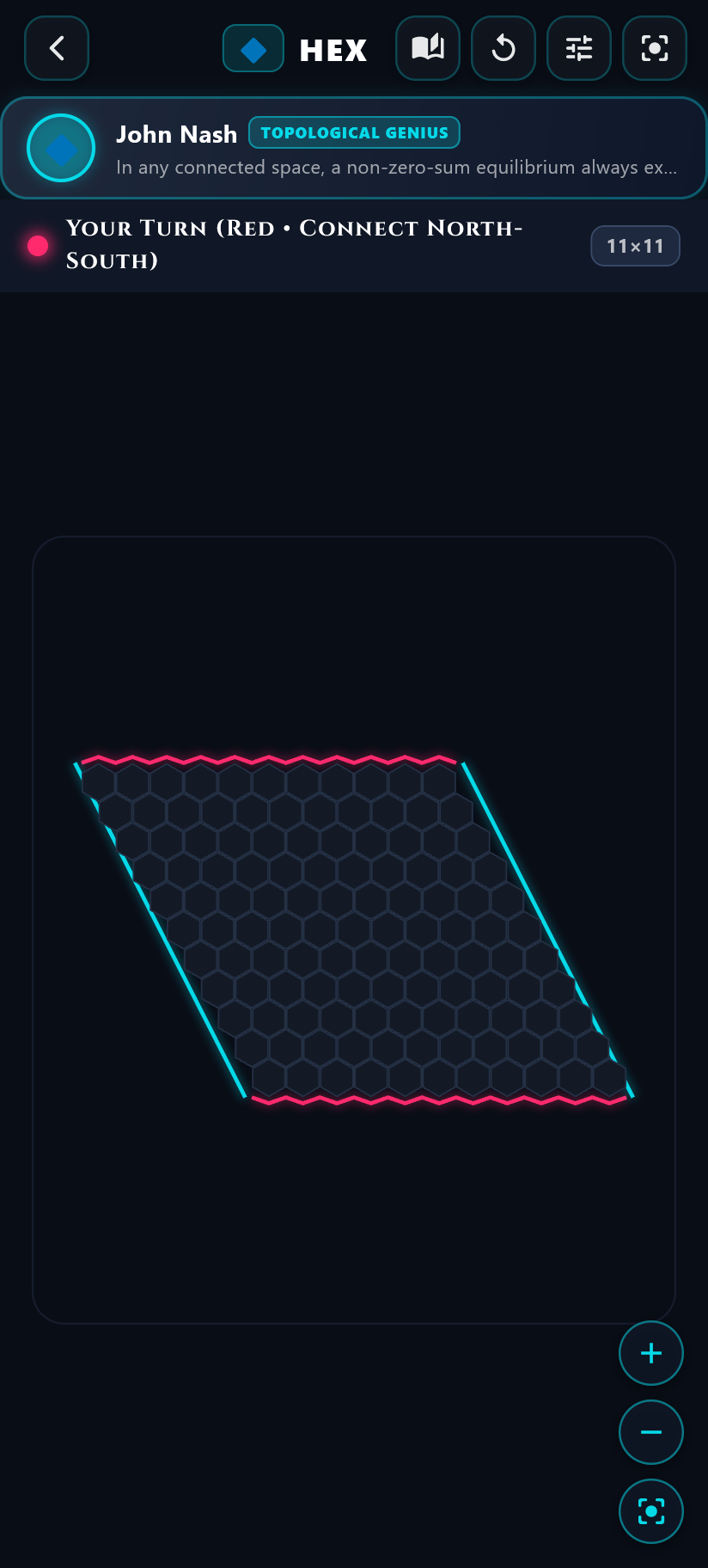 Hex Board Game Screenshot