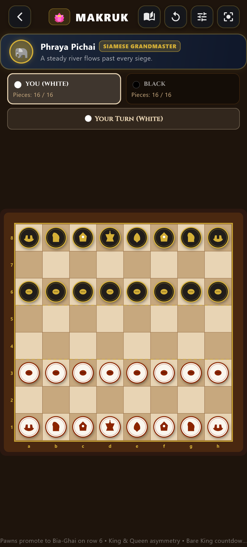 Makruk Thai Chess Screenshot