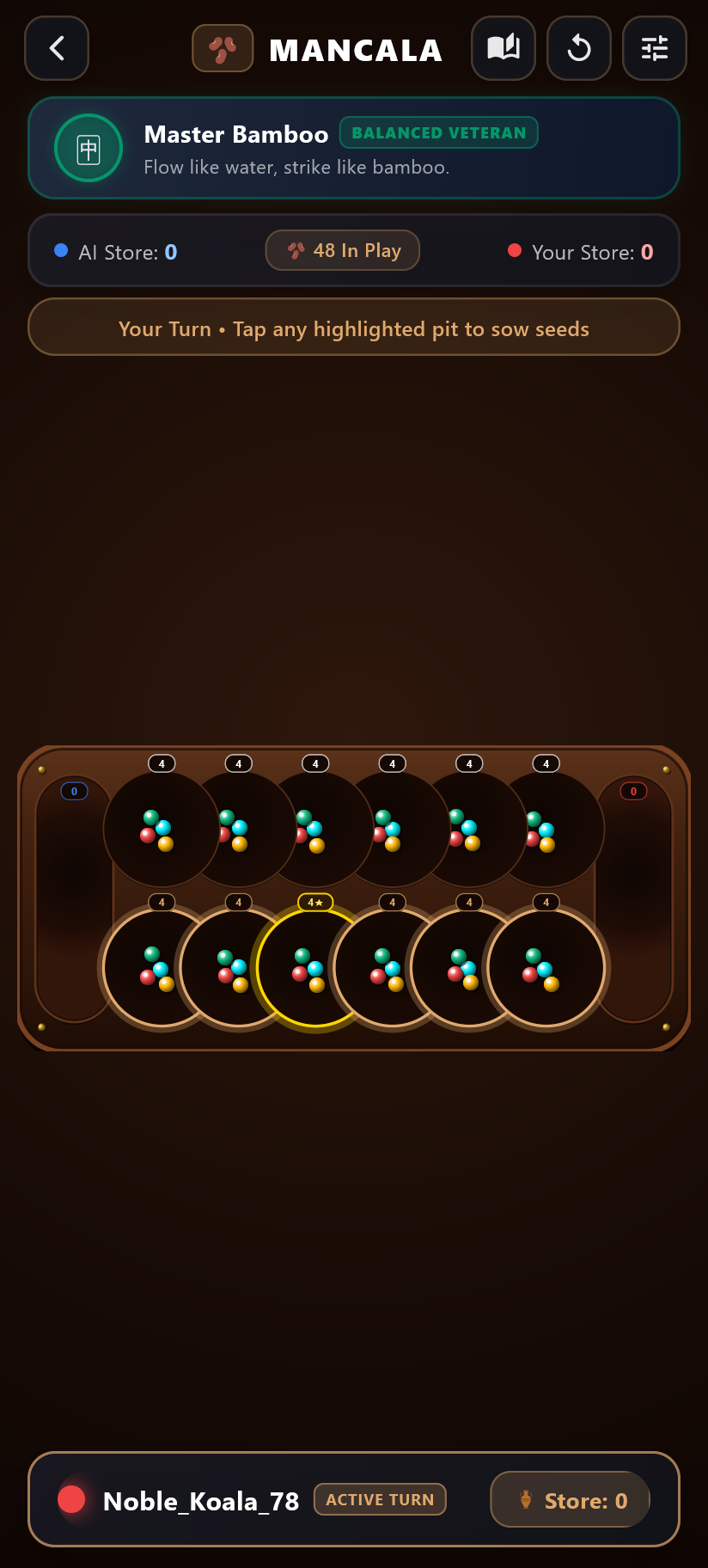 Mancala Screenshot