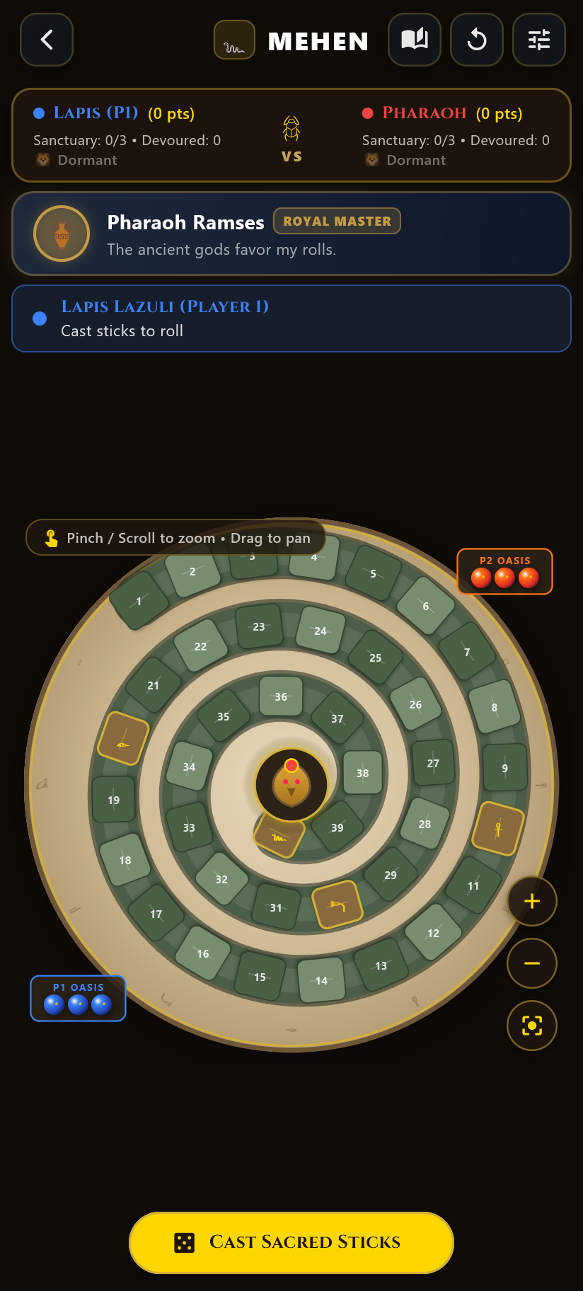 Mehen Screenshot