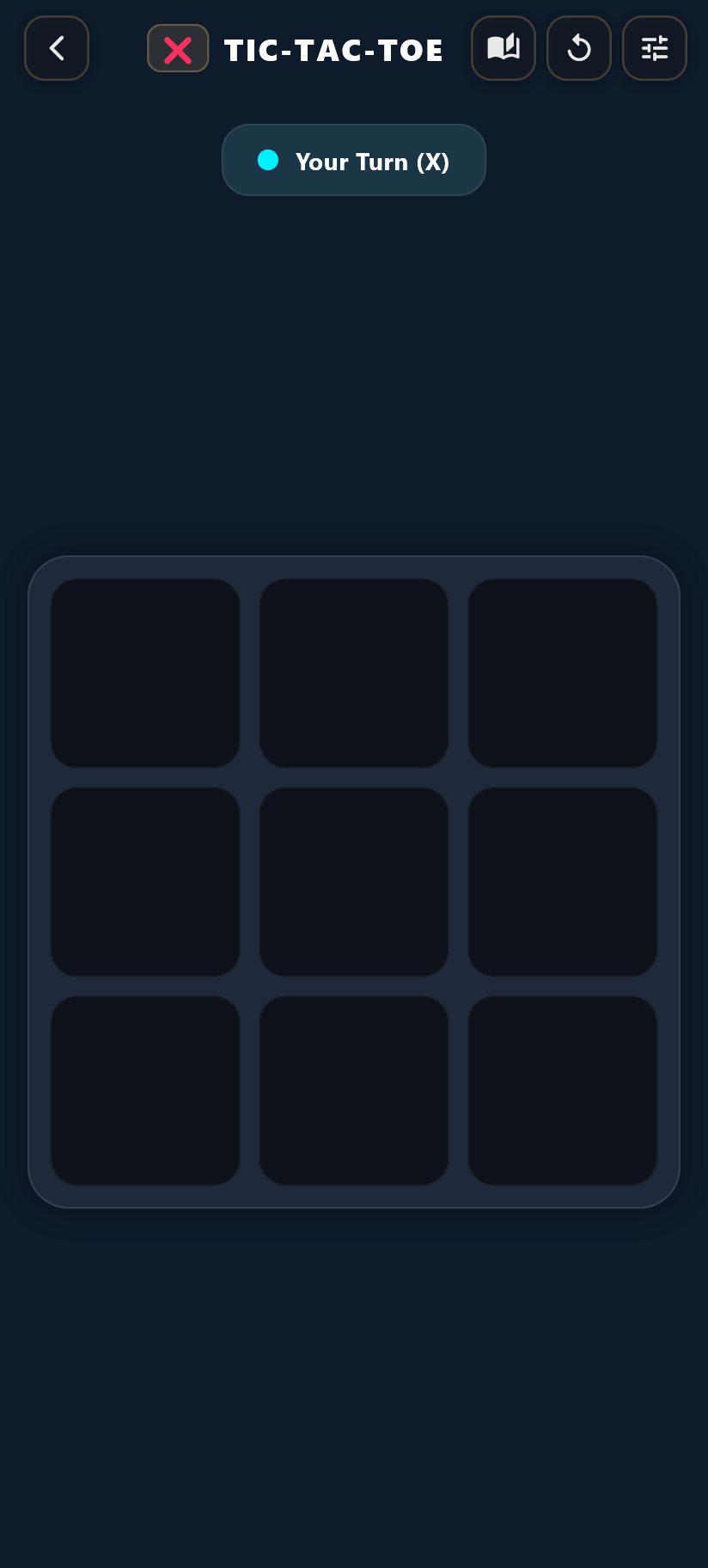 Tic-Tac-Toe Screenshot